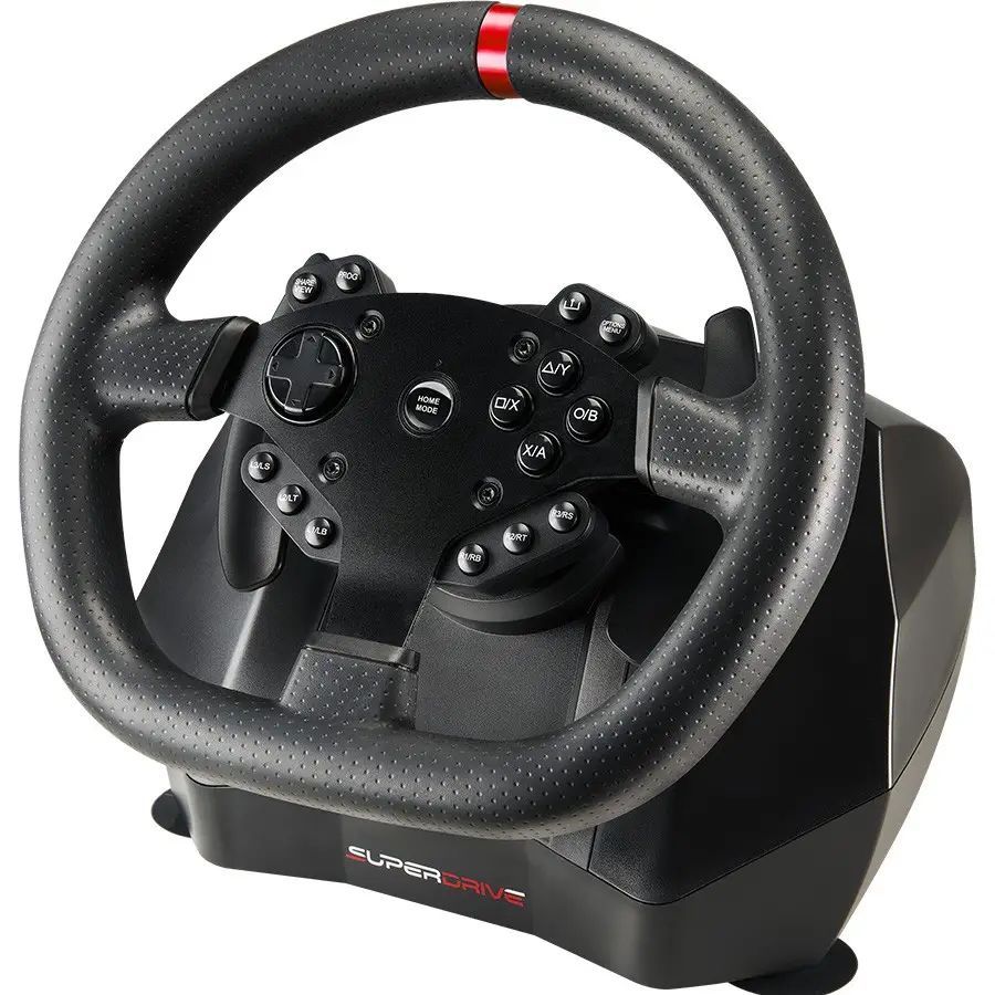 Subsonic Superdrive GS950-X Steering Wheel Black