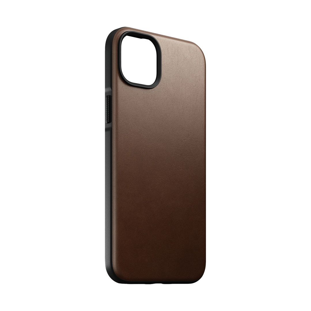 Nomad Modern Leather Case iPhone 14 Plus Rustic Brown