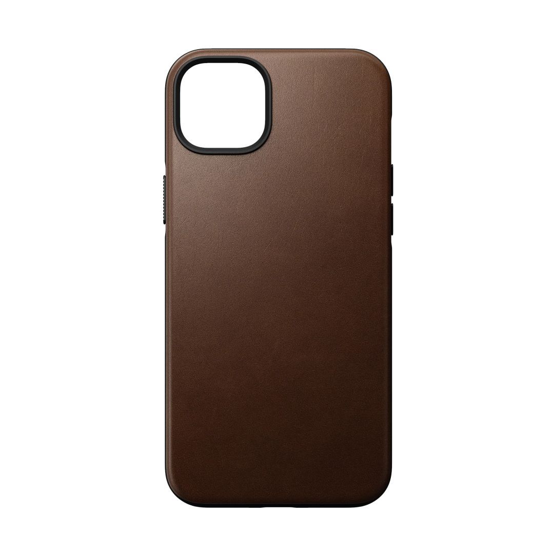 Nomad Modern Leather Case iPhone 14 Plus Rustic Brown