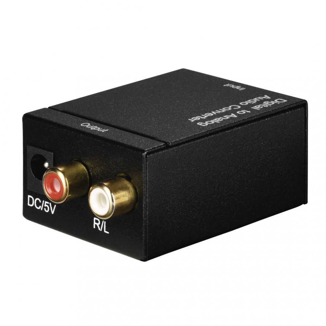 Hama Audio Converter AC80 Digitális-Analóg (DAC) Black