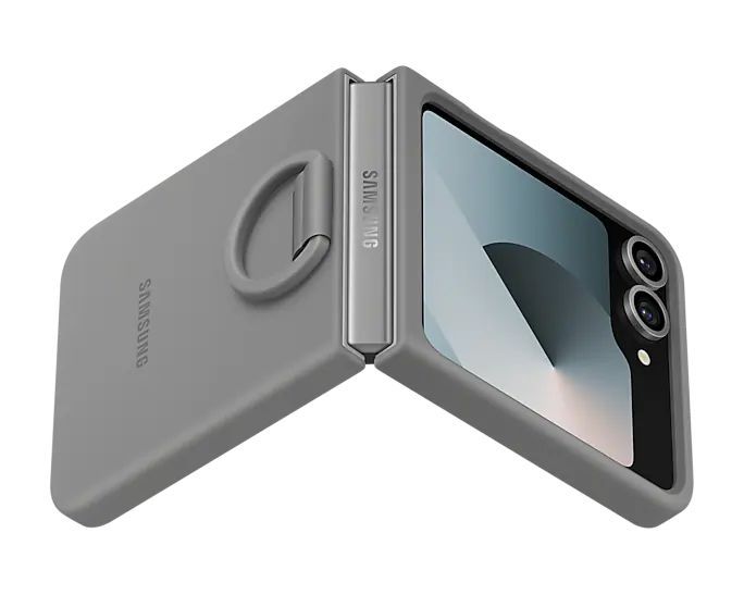 Samsung Galaxy Flip6 Silicone Case Gray