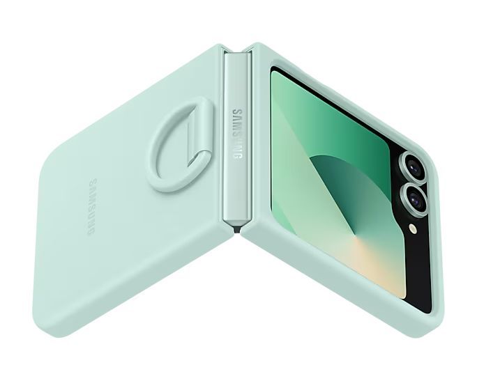 Samsung Galaxy Flip6 Silicone Case Mint