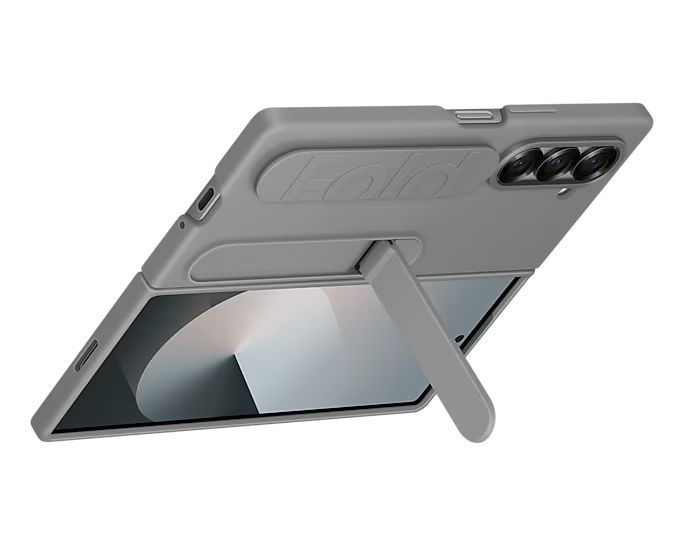 Samsung Galaxy Fold6 Silicone Case Gray