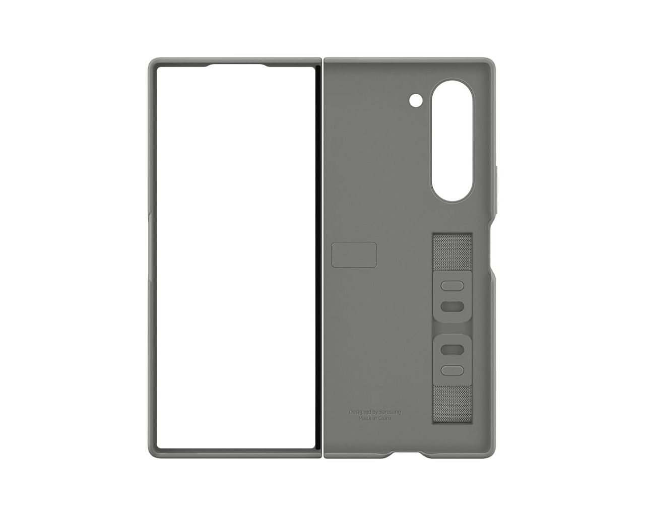 Samsung Galaxy Fold6 Silicone Case Gray