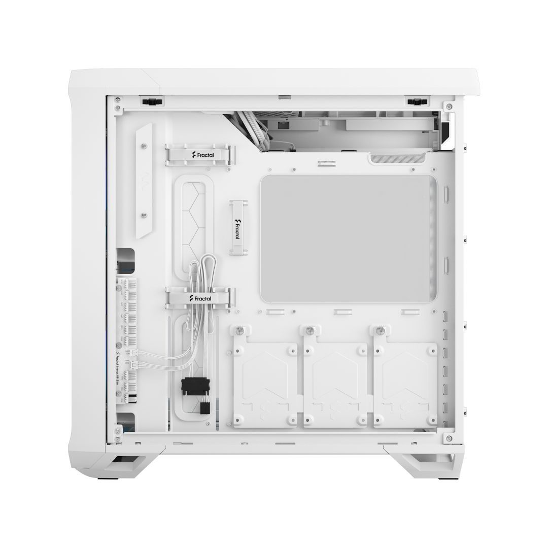 Fractal Design Torrent Compact RGB Tempered Glass White TG clear tint