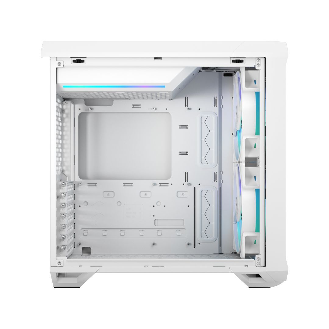 Fractal Design Torrent Compact RGB Tempered Glass White TG clear tint