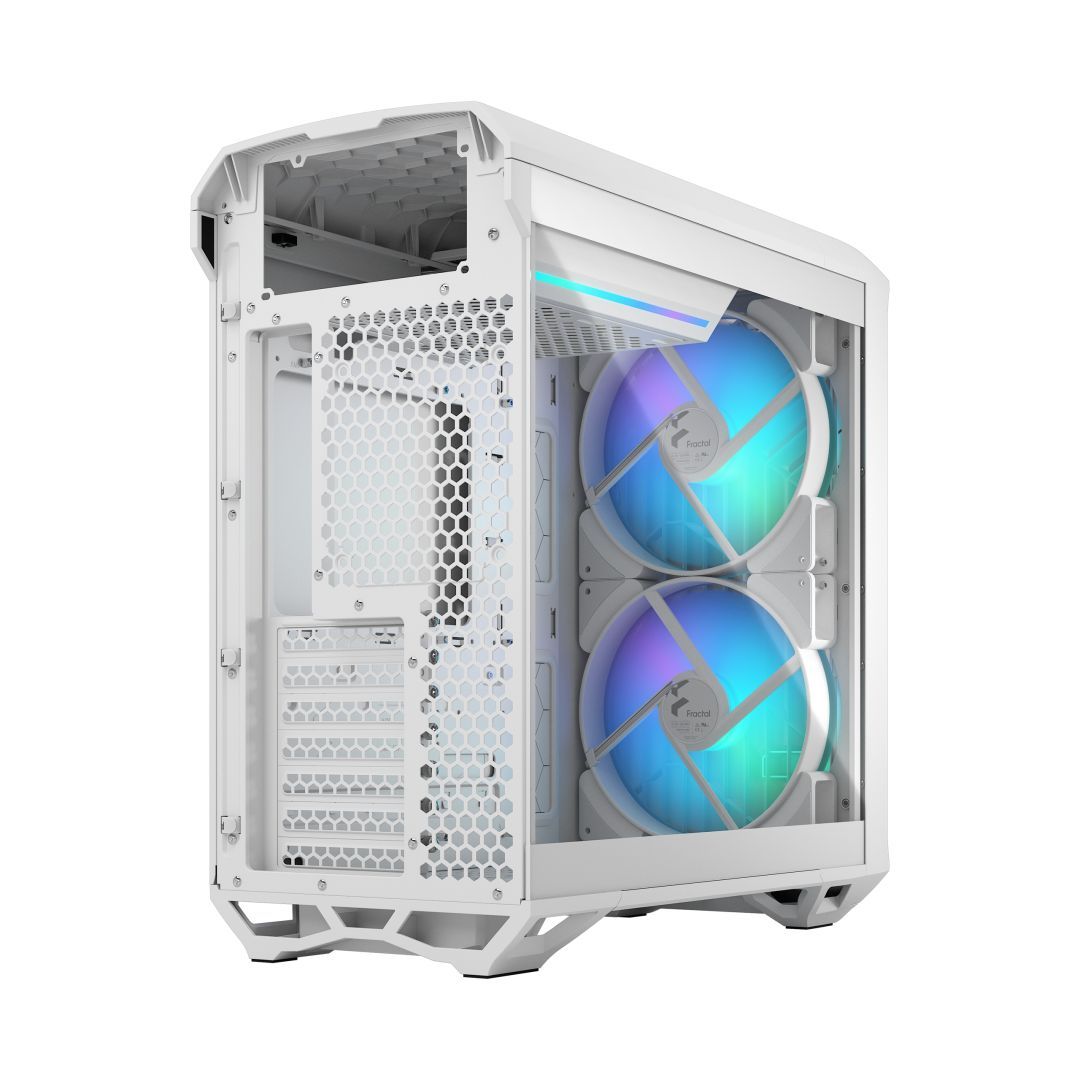 Fractal Design Torrent Compact RGB Tempered Glass White TG clear tint