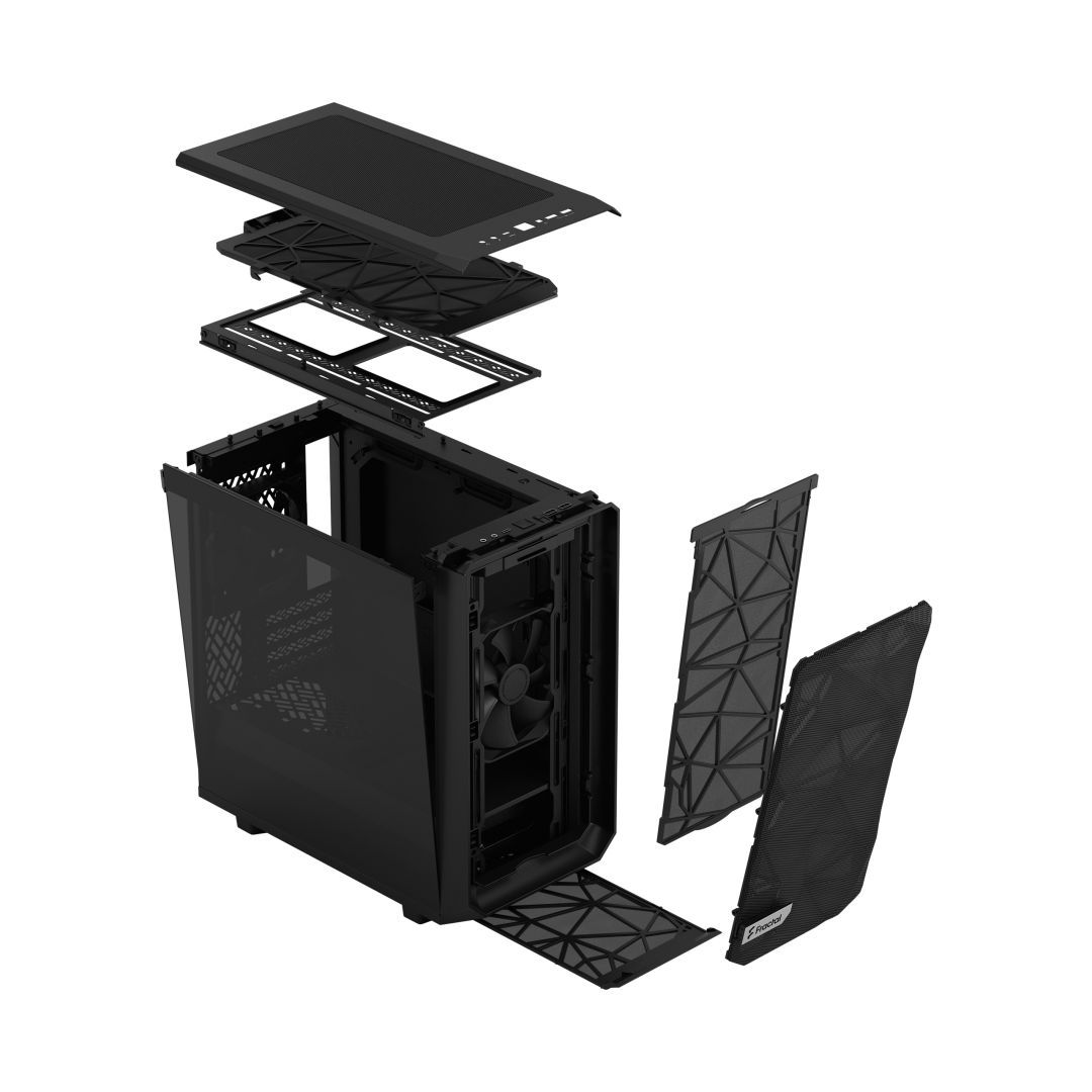 Fractal Design Meshify 2 Mini Tempered Glass Black TG Dark Tint