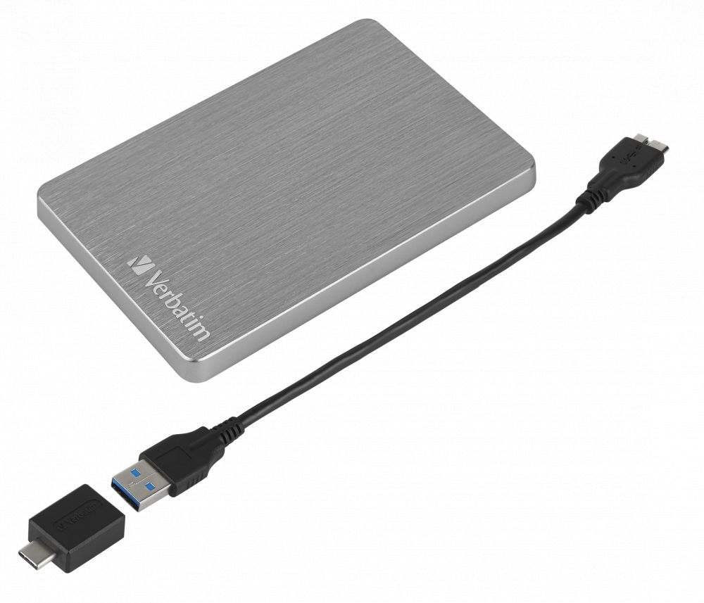 Verbatim 2TB 2,5" USB3.2 Store "n" Go Alu Slim Space Grey