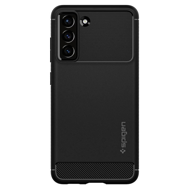 Spigen Rugged Armor, black - Samsung Galaxy S21 FE 5G