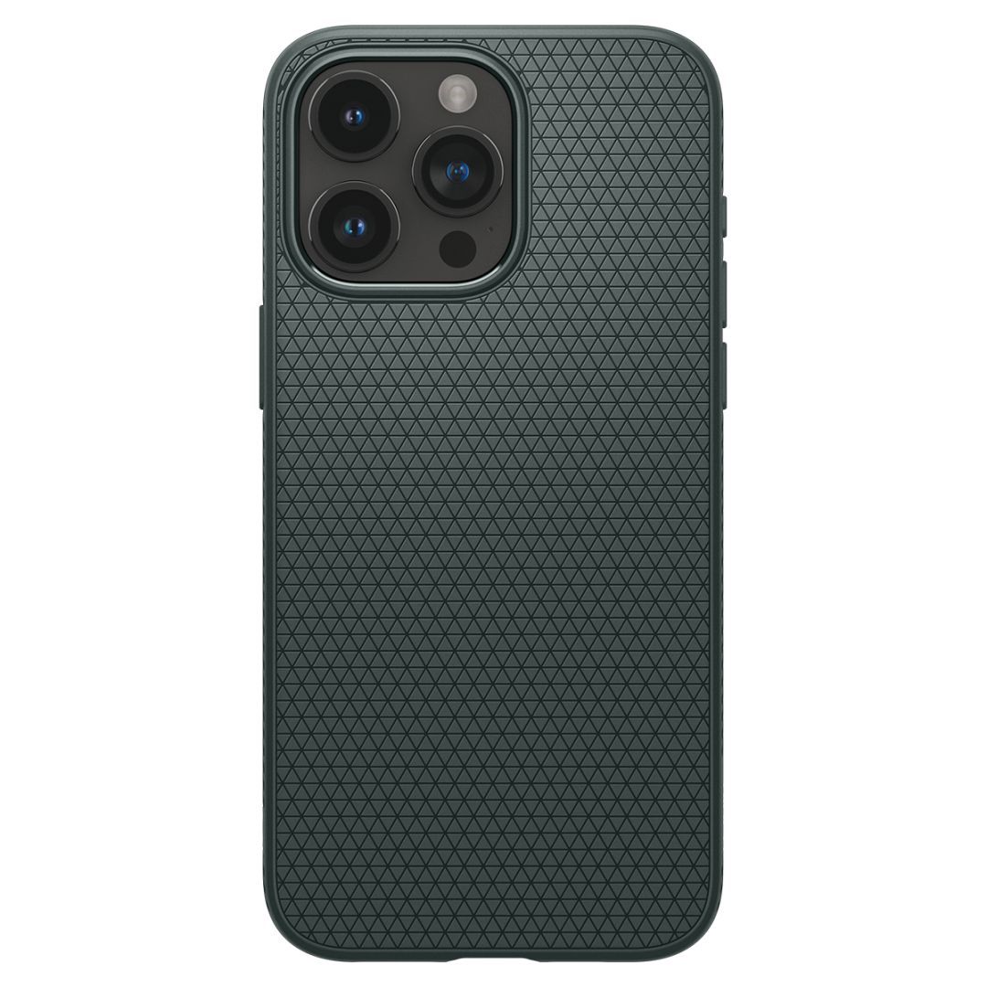 Spigen iPhone 15 Pro Case Liquid Air Abyss Green