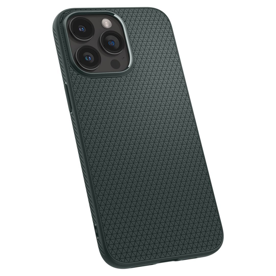 Spigen iPhone 15 Pro Case Liquid Air Abyss Green