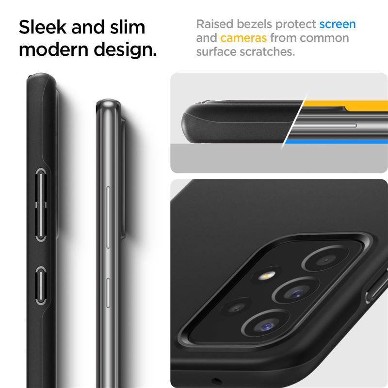 Spigen Thin Fit, black - Samsung Galaxy A52s 5G/Galaxy A52 (LTE/5G)