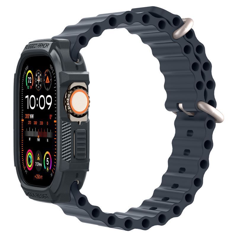 Spigen Rugged Armor Apple Watch Ultra 2/1 49mm Dark Grey