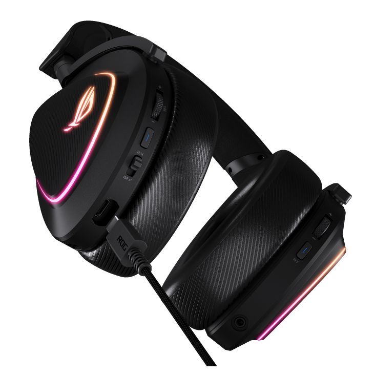 Asus ROG DELTA II Wireless Gaming headset Black