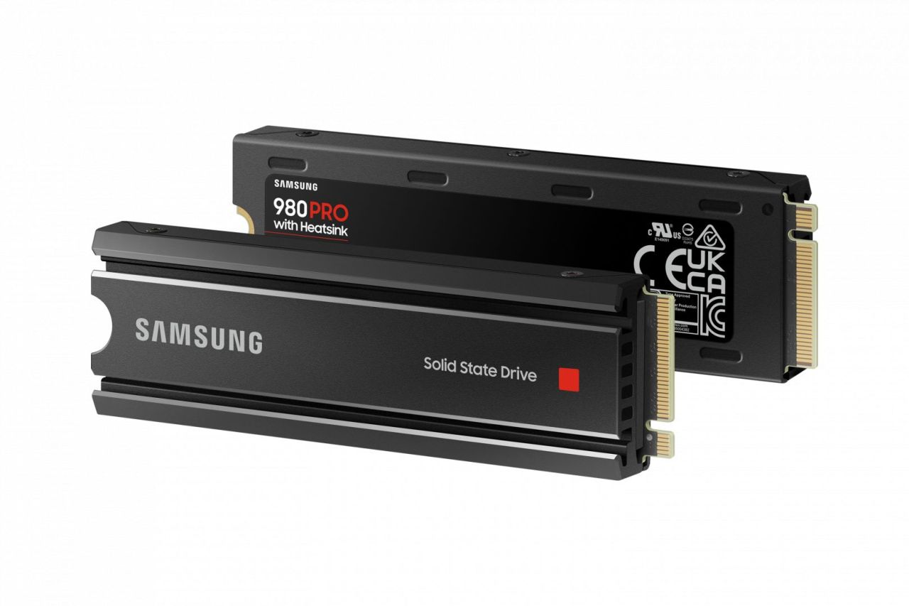 Samsung 2TB M.2 2280 NVMe 980 Pro with Heatskin