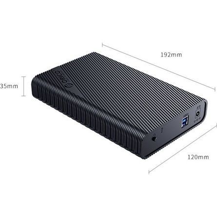 Orico DDL35-U3 2,5"/3,5" HDD/SSD Enclosure Black