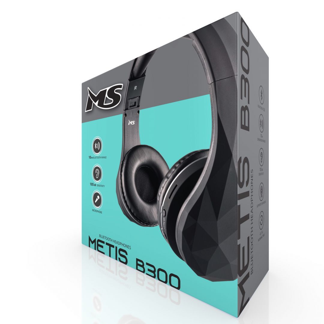 MS Metis B300 Wireless Bluetooth headset Black