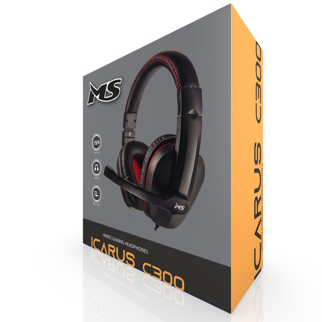 MS Icarus C300 Gaming headset Black