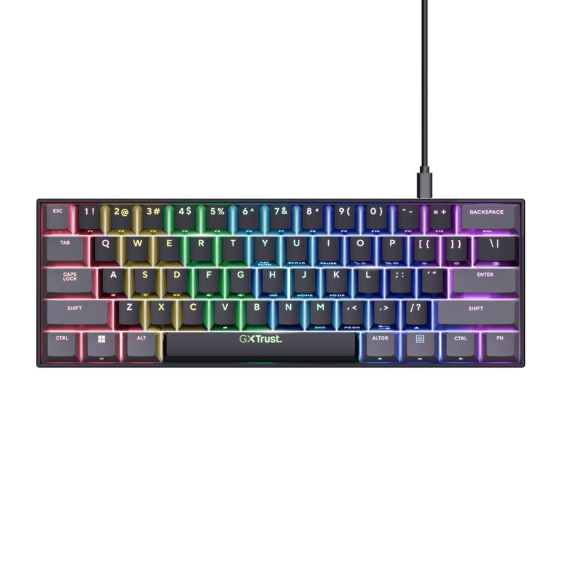 Trust GXT867 Acira Mechanical RGB Keyboard Black US