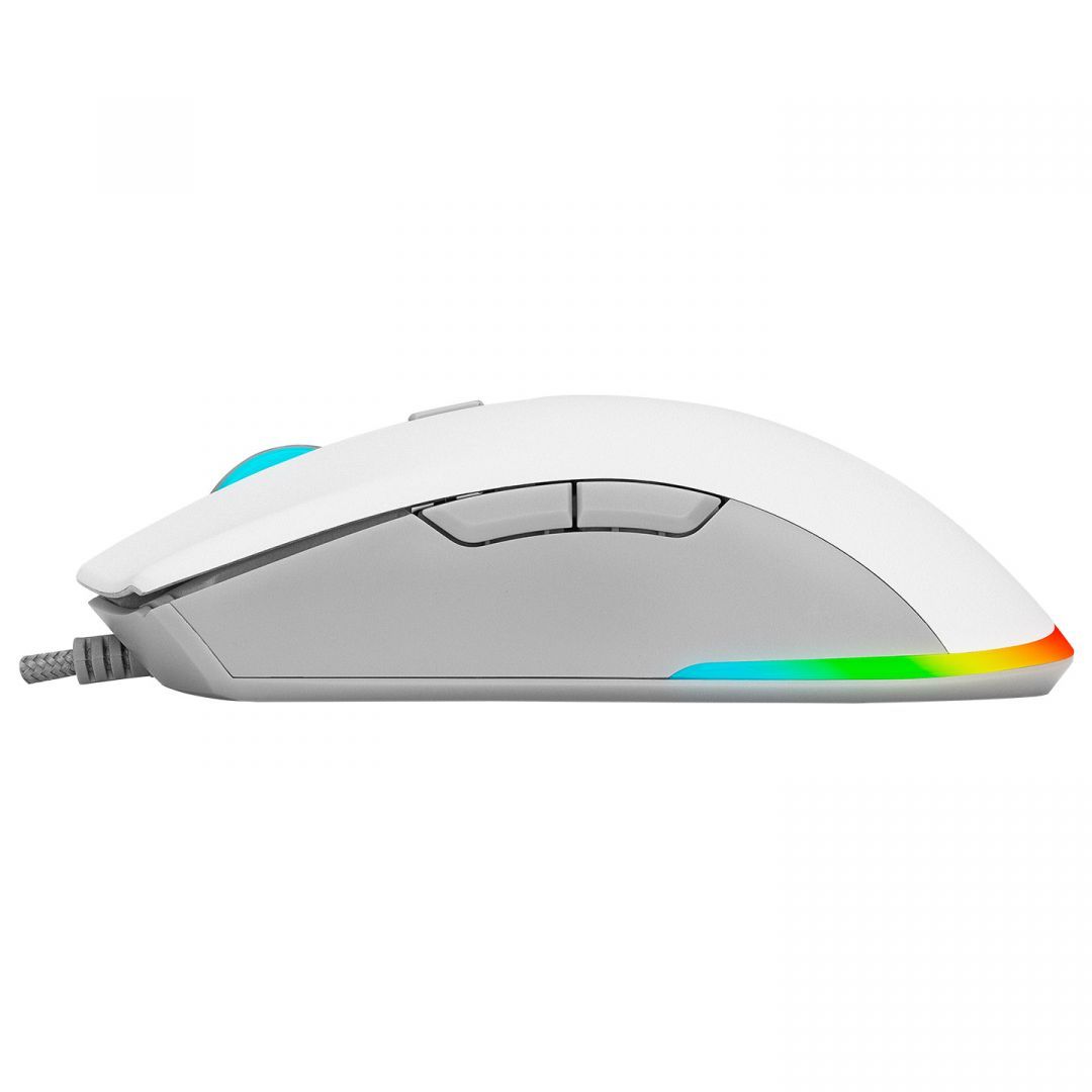 Everest SGM-L1 LUMOS RGB Gaming Optical Mouse White