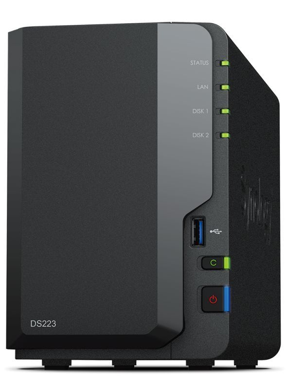 Synology NAS DS223 (2GB) (2xHDD)