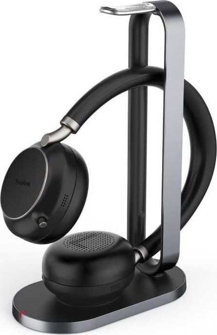 Yealink BH76 UC USB-A Bluetooth Headset with Charging Stand Black