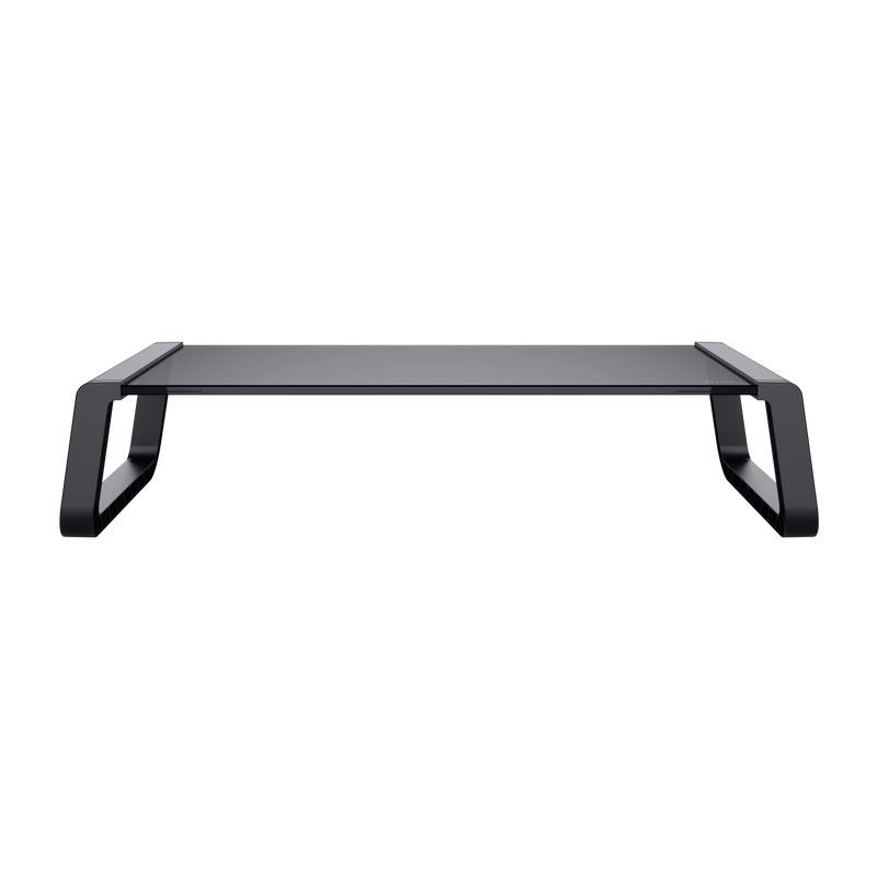 Trust Monta Tempered Glass Monitor Stand Black