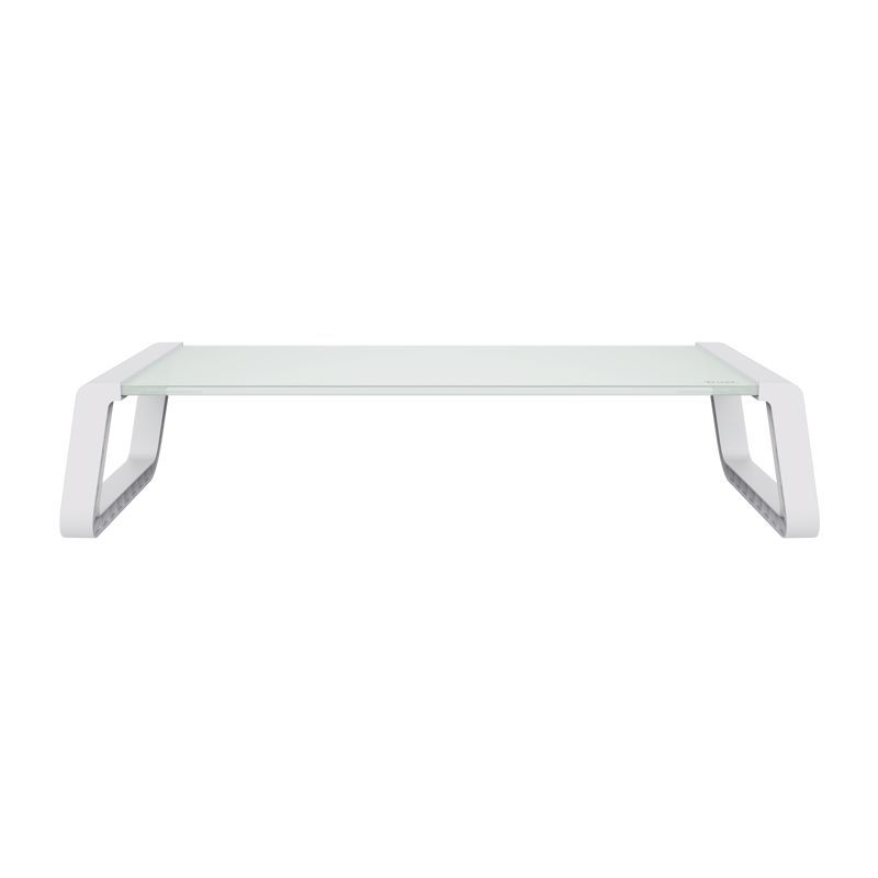 Trust Monta Tempered Glass Monitor Stand White