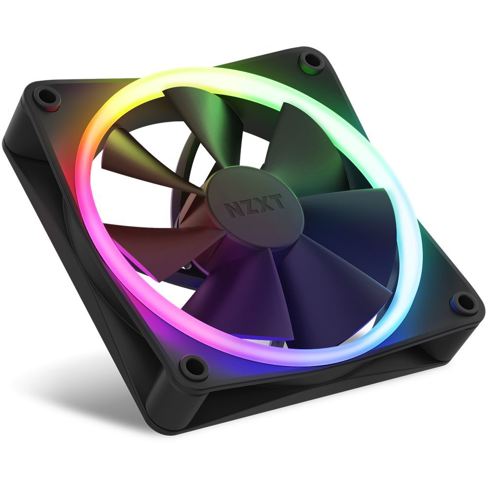 NZXT F120 RGB Triple Pack Black