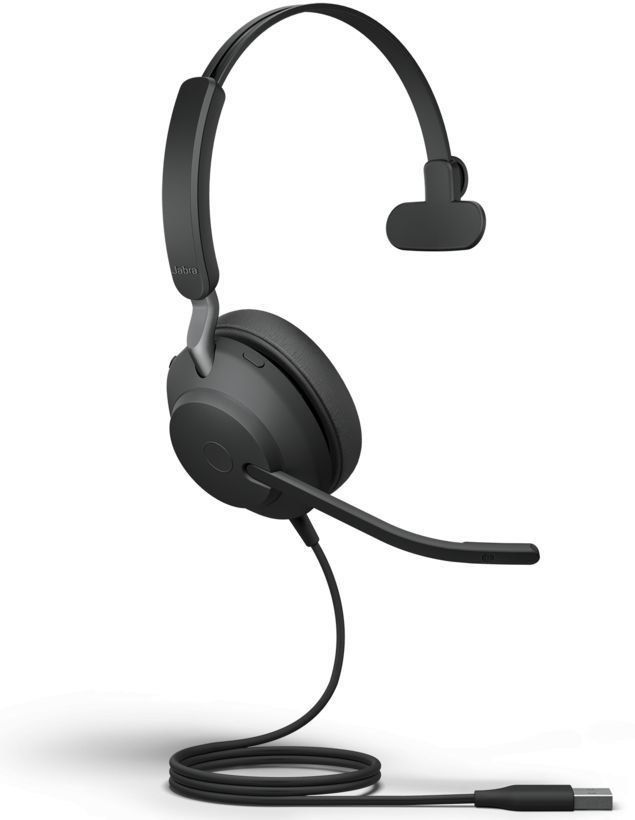 Jabra Evolve2 40 SE Mono UC USB-C Headset Black