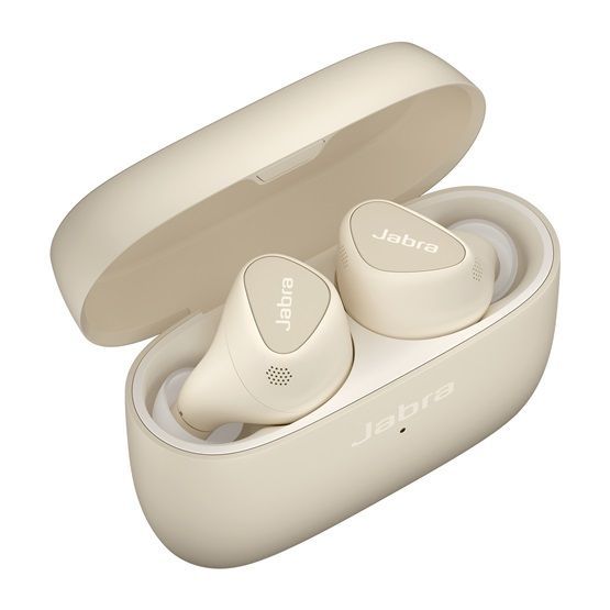 Jabra Elite 5 True Wireless Bluetooth Headset Gold Beige