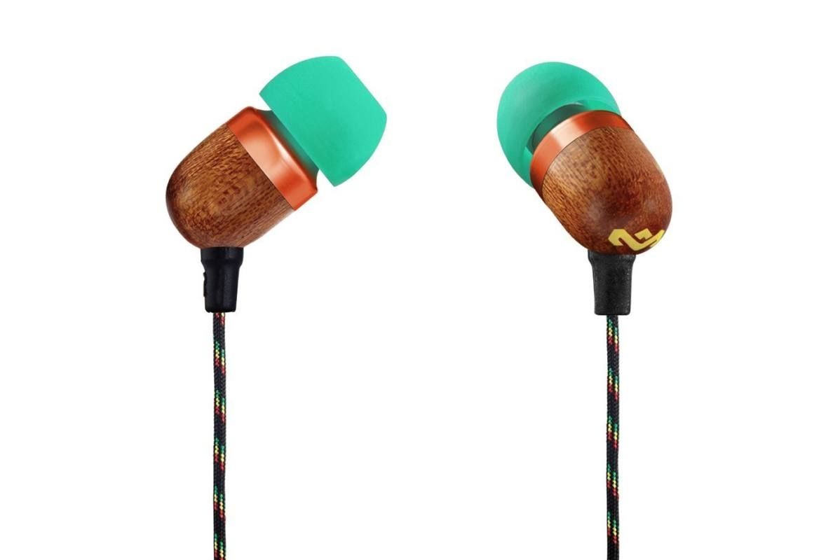 Marley Smile Jamaica Headset Rasta Brown