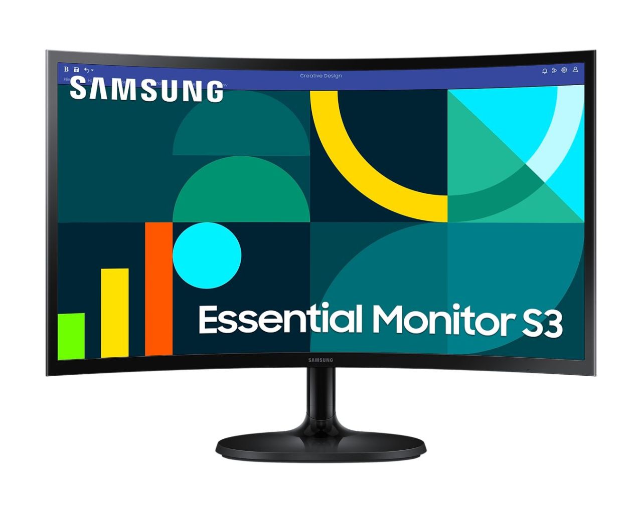 Samsung 24" LS24D360GAUXEN LED Curved