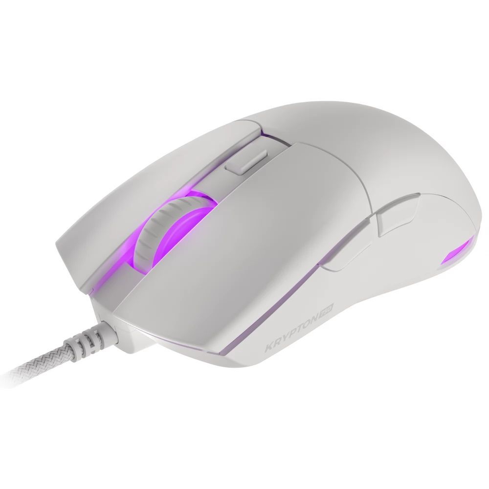 Genesis Krypton 750 RGB Gaming Mouse White