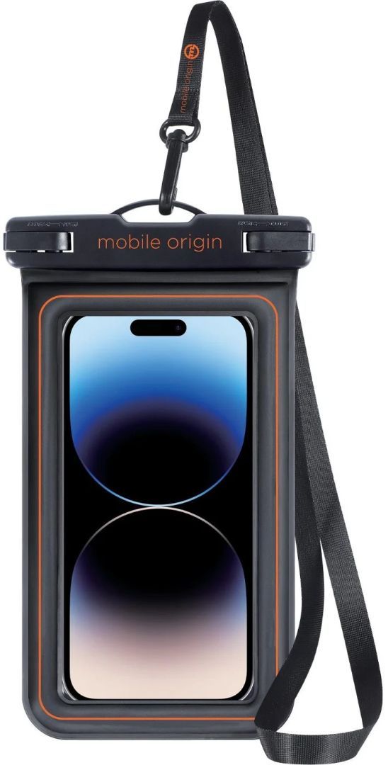 Mobile Origin Waterproof floating case 6,8" Black/Orange