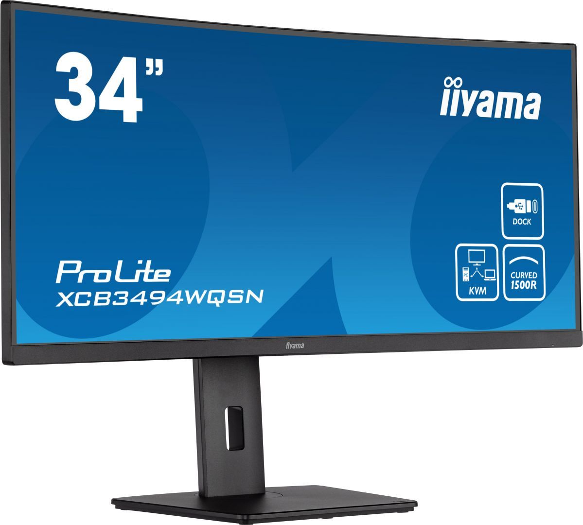 iiyama 34" ProLite XCB3494WQSN-B5 LED Curved