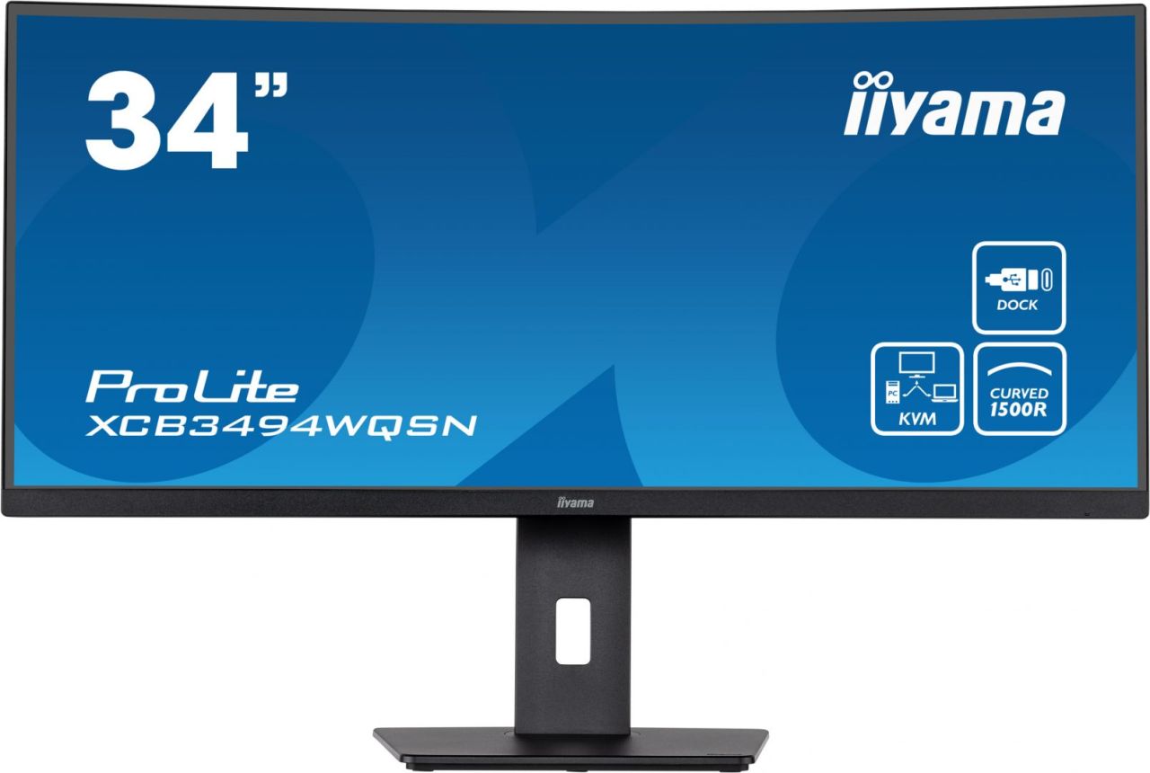 iiyama 34" ProLite XCB3494WQSN-B5 LED Curved