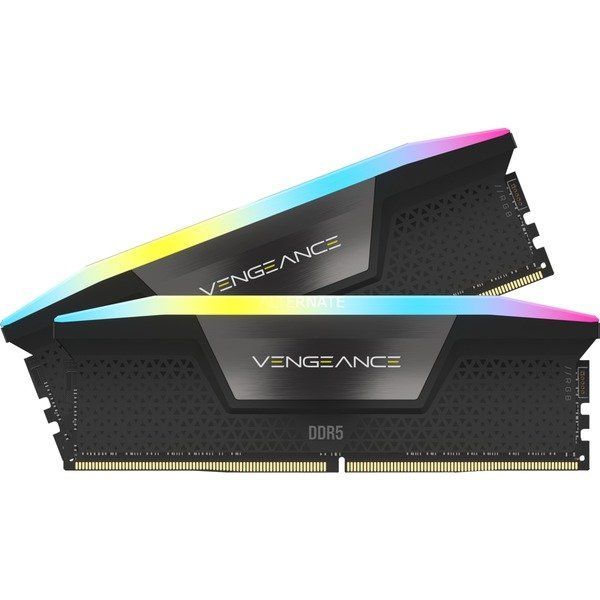 Corsair 64GB DDR5 5600MHz Kit(2x32GB) Vengeance RGB Black