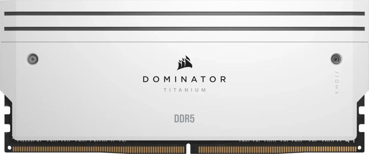 Corsair 64GB DDR5 6000MHz Kit(2x32GB) Dominator Titanium RGB White