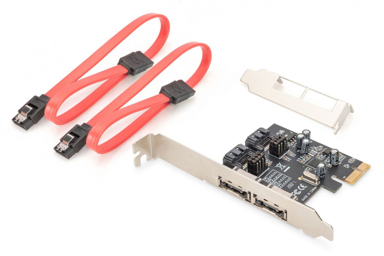 Digitus DS-30105 SATA III PCI Express Card 2-port