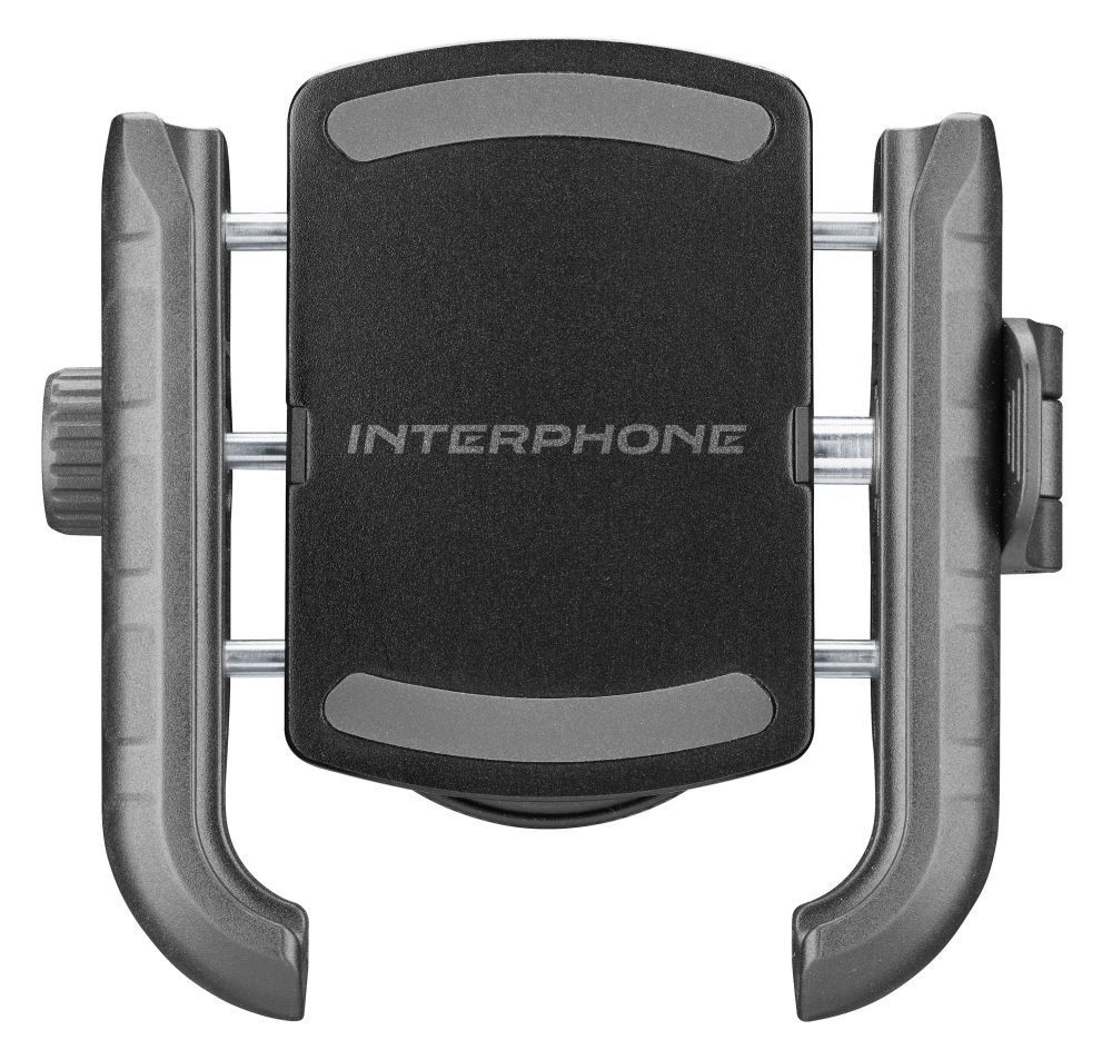 FIXED Universal holder for Interphone Crab mobile phones with handlebar mount Black