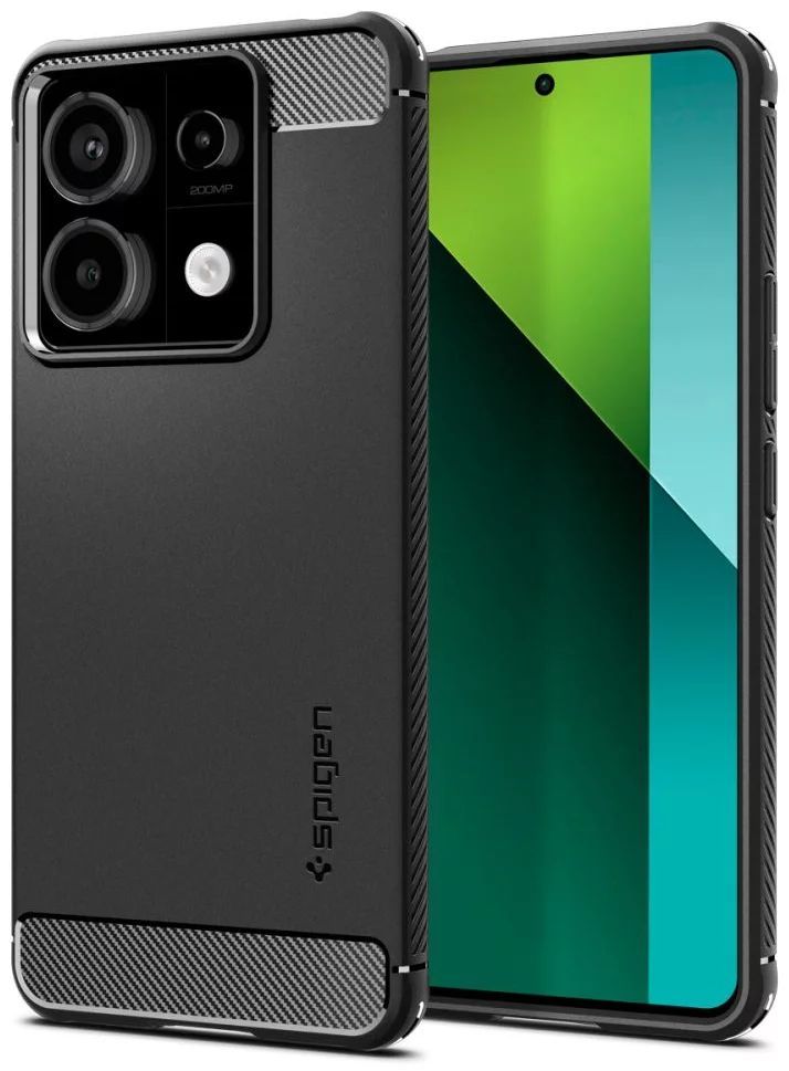 Spigen Rugged Armor Xiaomi Redmi Note 13 Pro 5G / POCO X6 5G Matte Black