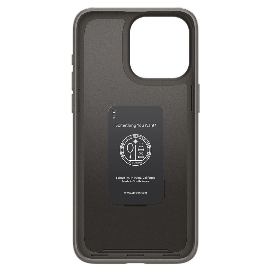 Spigen iPhone 15 Pro Case Thin Fit Gunmetal