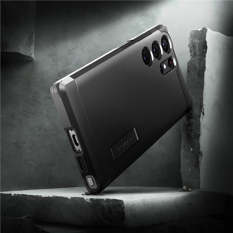 Spigen Tough Armor, black - Samsung Galaxy S23 Ultra