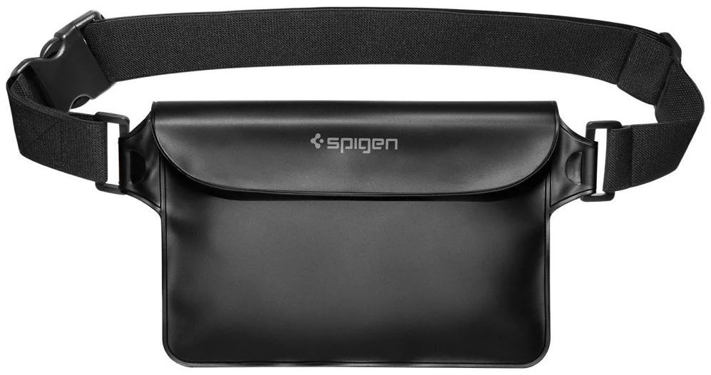 Spigen Aqua Shield WaterProof Waist Bag A620 2 Pack Black + Transparent Black