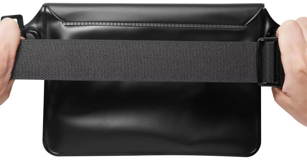 Spigen Aqua Shield WaterProof Waist Bag A620 2 Pack Black + Transparent Black