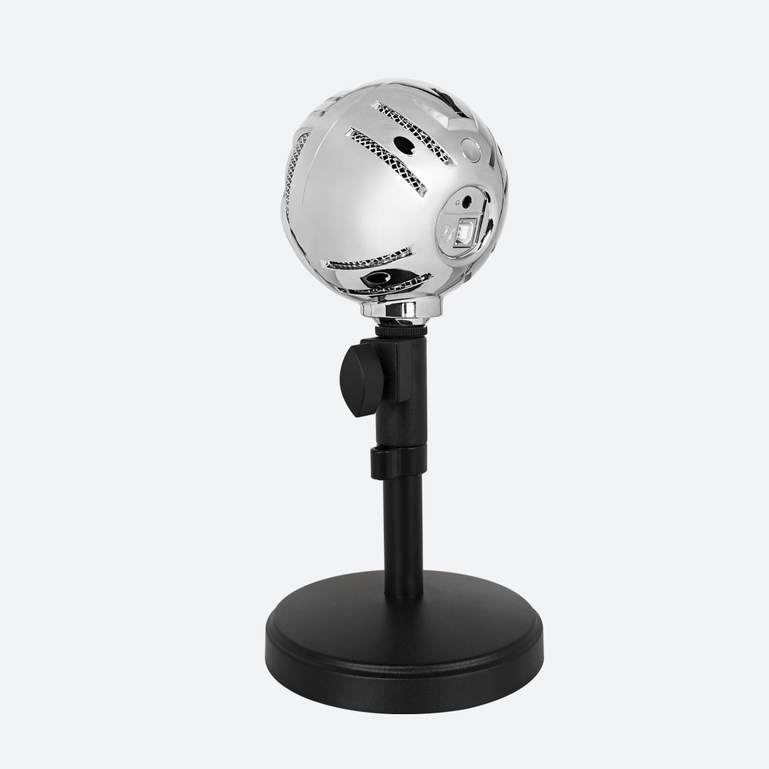 Arozzi Sfera microphone Chrome