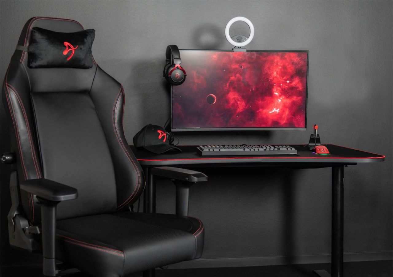 Arozzi Arena Fratello Gaming Desk Black