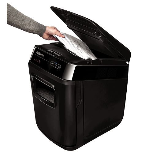 Fellowes AutoMax 150C Iratmegsemmisítő Black